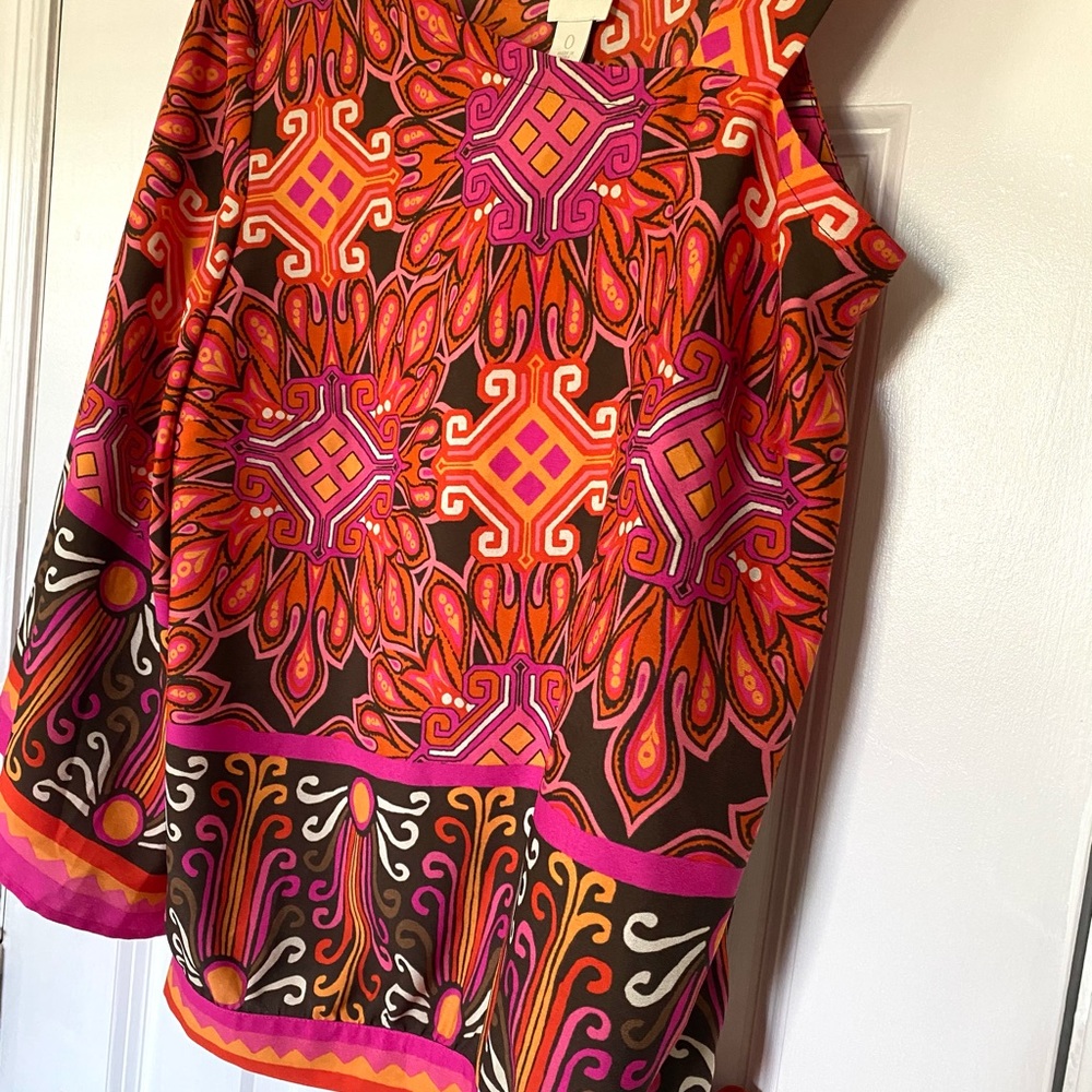 CHICO’S•one shoulder Zanzibar top S NWT - Picture 7 of 7